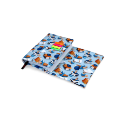 Otulacz na Książkę Bookworm Blue – Etui Ochronne, Wodoodporne