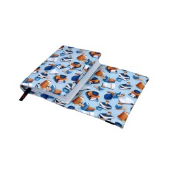 Otulacz na Książkę Bookworm Blue – Etui Ochronne, Wodoodporne