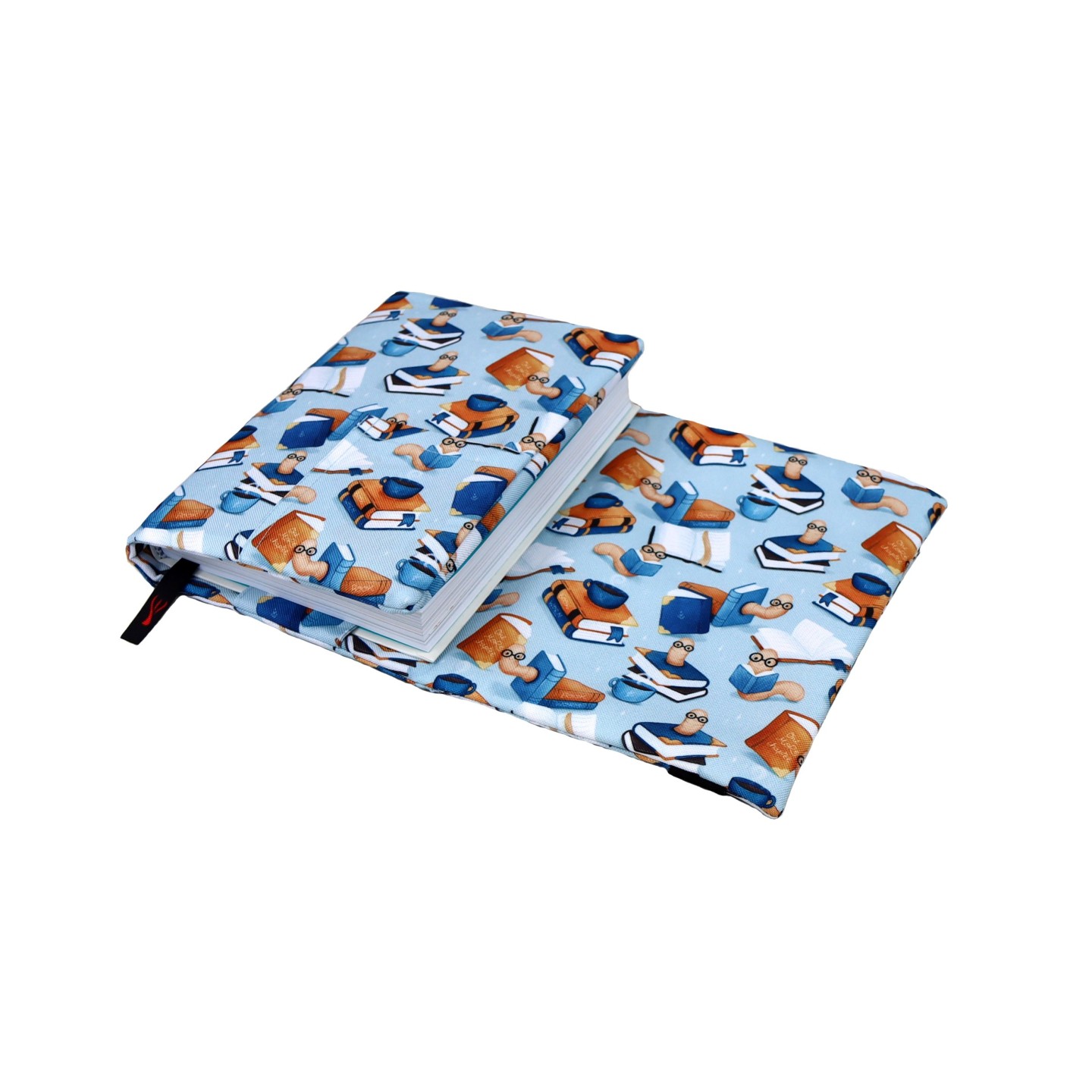 Otulacz na Książkę Bookworm Blue – Etui Ochronne, Wodoodporne
