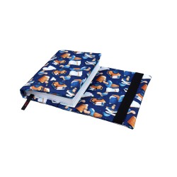 Otulacz na Książkę Bookworm Navy – Etui Ochronne, Wodoodporne