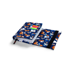 Otulacz na Książkę Bookworm Navy – Etui Ochronne, Wodoodporne