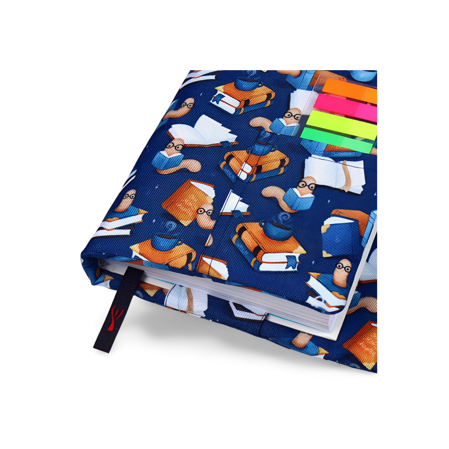Otulacz na Książkę Bookworm Navy – Etui Ochronne, Wodoodporne
