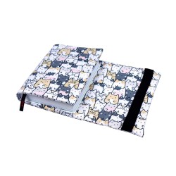 Otulacz na Książkę Cute Cat – Etui Ochronne, Wodoodporne