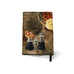 Otulacz na Książkę Steampunk Złoty – Etui Ochronne, Wodoodporne