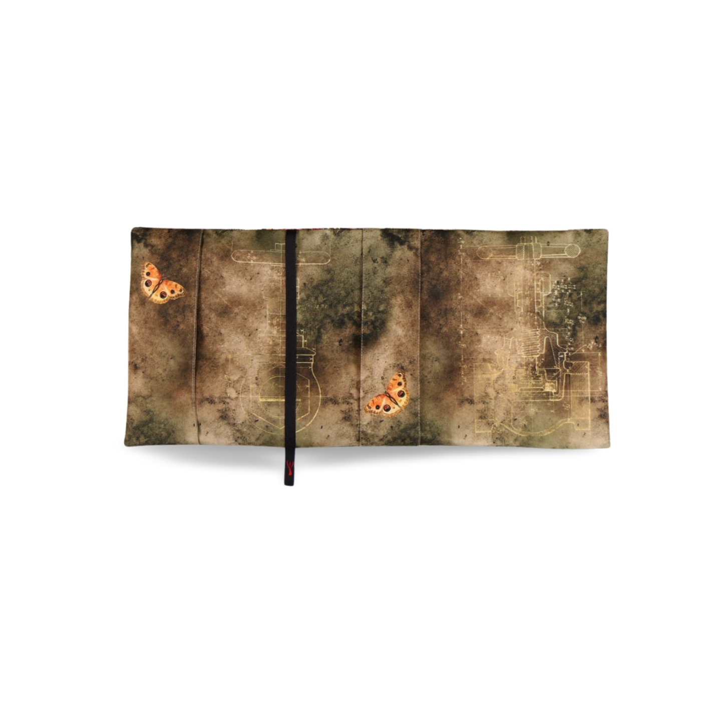 Otulacz na Książkę Steampunk Złoty – Etui Ochronne, Wodoodporne