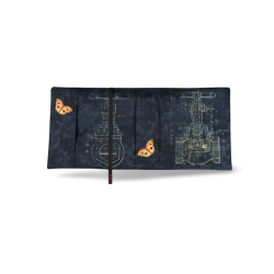 Otulacz na Książkę Steampunk Szary – Etui Ochronne, Wodoodporne