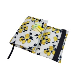 Otulacz na Książkę Cytryny Lemon – Etui Ochronne, Wodoodporne
