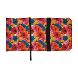 Okładka na Książkę Vibrant Poppies – Regulowana, Wodoodporna