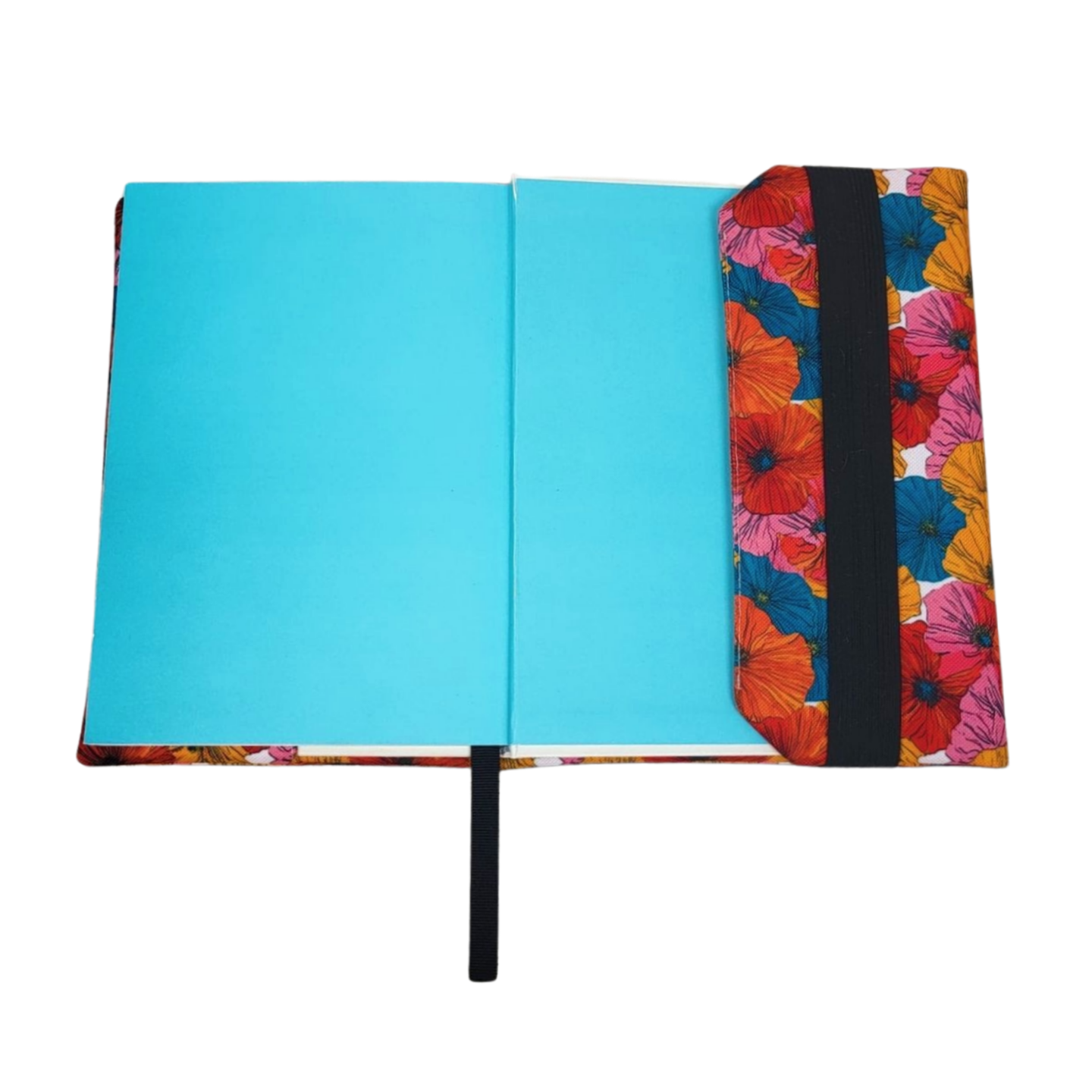 Okładka na Książkę Vibrant Poppies – Regulowana, Wodoodporna