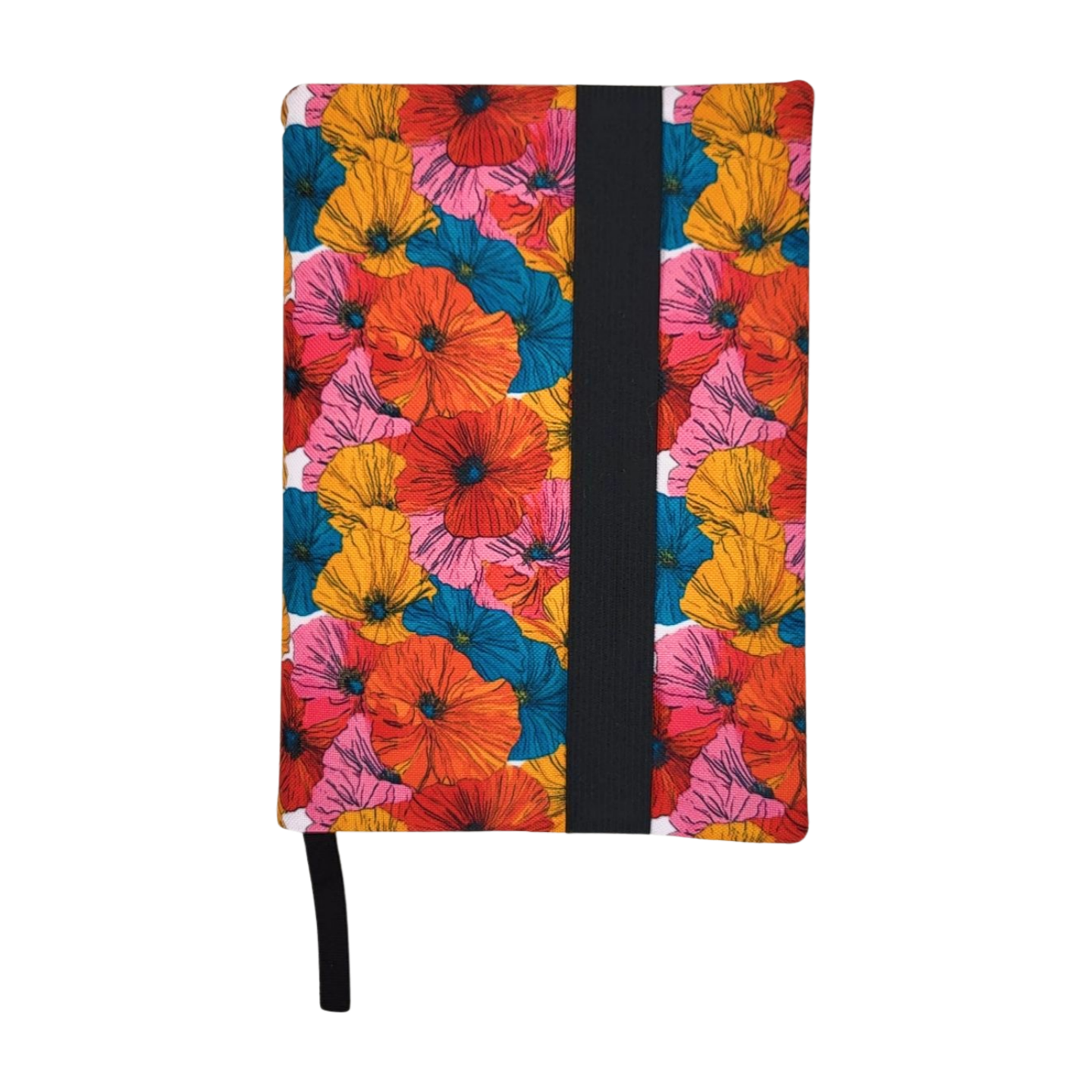 Okładka na Książkę Vibrant Poppies – Regulowana, Wodoodporna