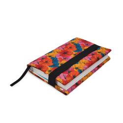 Okładka na Książkę Vibrant Poppies – Regulowana, Wodoodporna