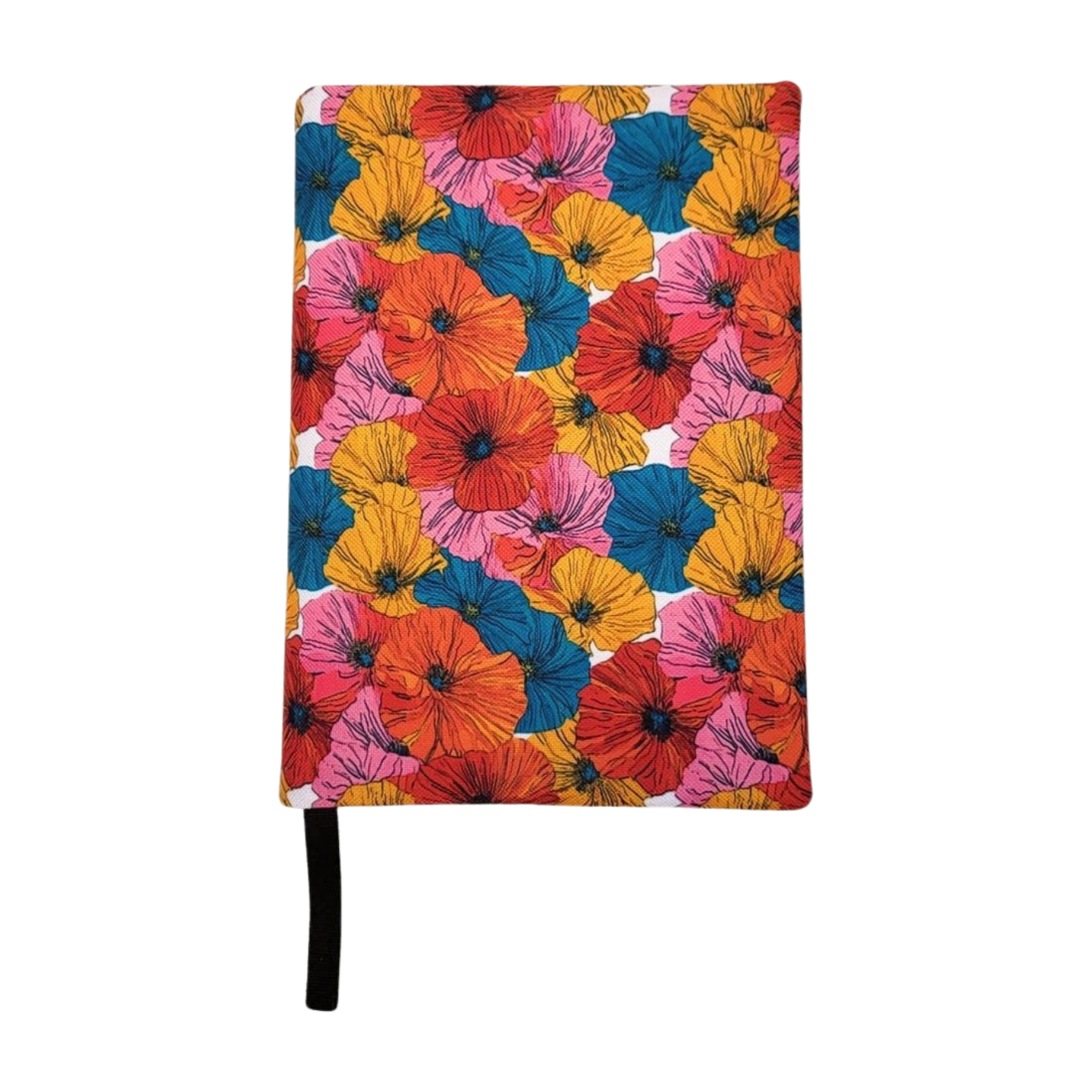 Okładka na Książkę Vibrant Poppies – Regulowana, Wodoodporna