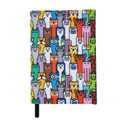 Okładka na Książkę Animal Icons Parade – Regulowana, Wodoodporna