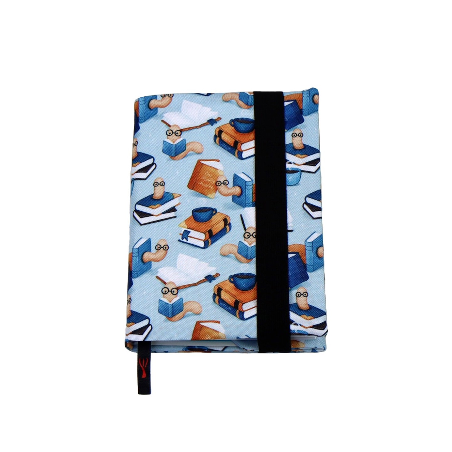 Okładka na Książkę Bookworm Blue – Regulowana, Wodoodporna