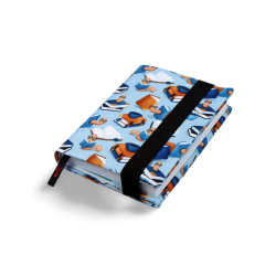 Okładka na Książkę Bookworm Blue – Regulowana, Wodoodporna