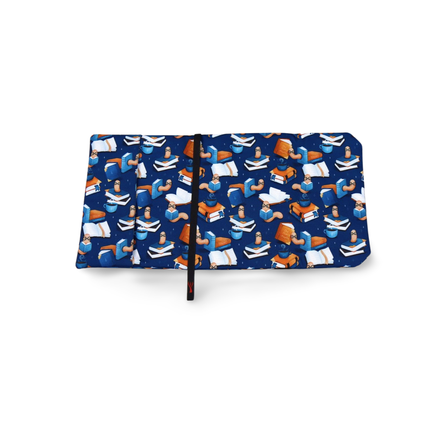 Okładka na Książkę Bookworm Navy– Regulowana, Wodoodporna